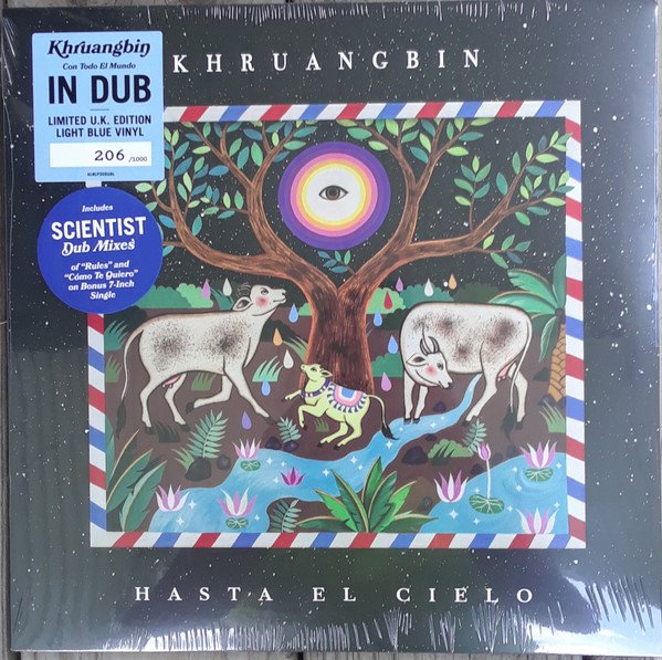 Khruangbin - Hasta El Cielo LP, Album, Ltd, Num, Lig + 7", Single, Lig