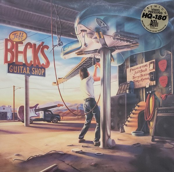 Jeff Beck With Terry Bozzio And Tony Hymas - Jeff Beck's Guitar Shop LP, Album, Ltd, RE, Tra