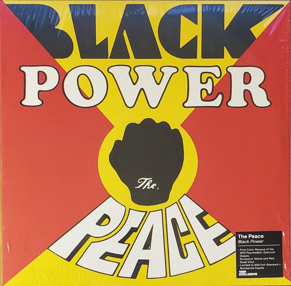 The Peace - Black Power LP, Album, Club, Ltd, Num, RE, Red