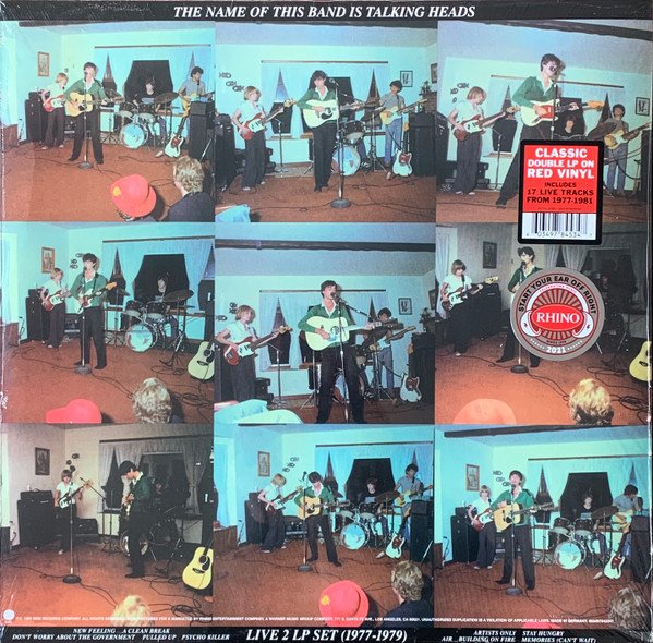 Talking Heads - The Name Of This Band Is Talking Heads 2xLP, Album, Ltd, RE, RP, Red