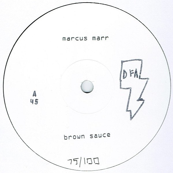 Marcus Marr - Brown Sauce 12", Single, Ltd, Num, W/Lbl