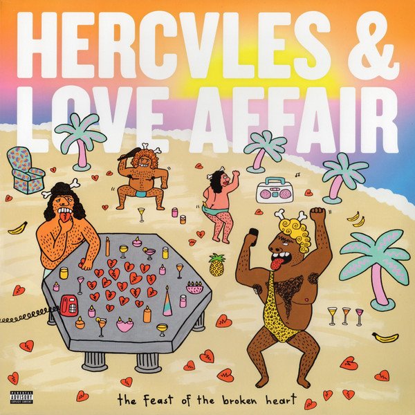 Hercules & Love Affair - The Feast Of The Broken Heart LP, Blu + LP, Ora + Album, Ltd, 180