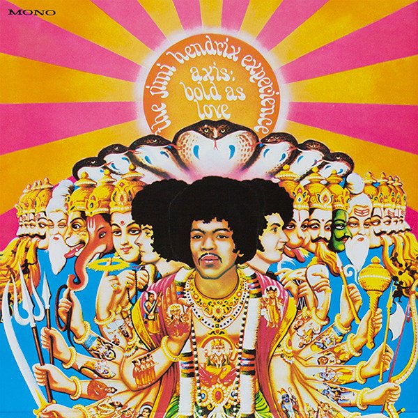 The Jimi Hendrix Experience - Axis: Bold As Love LP, Album, Mono, Ltd, Num, RE, Ora