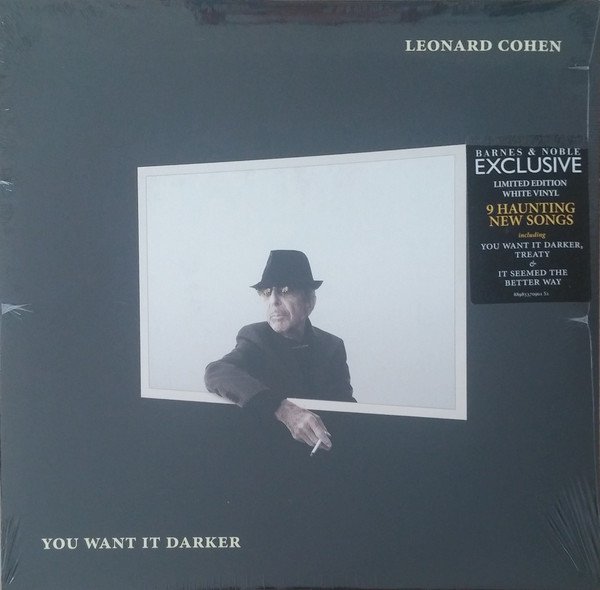Leonard Cohen - You Want It Darker LP, Album, Ltd, Whi